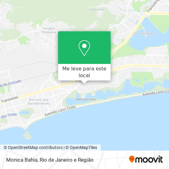 Monica Bahia mapa