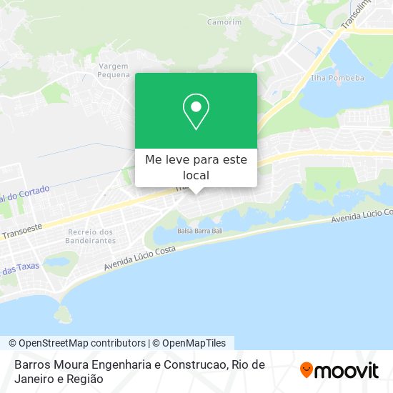 Barros Moura Engenharia e Construcao mapa