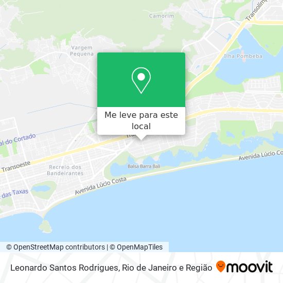 Leonardo Santos Rodrigues mapa