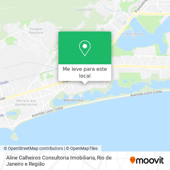 Aline Calheiros Consultoria Imobiliaria mapa