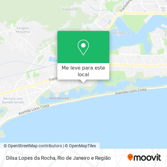 Dilsa Lopes da Rocha mapa