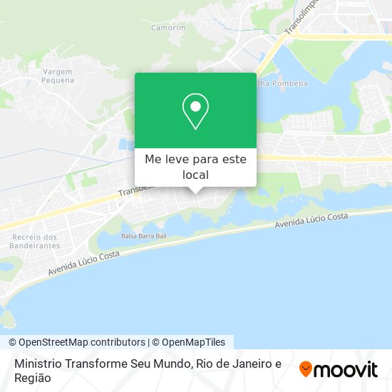 Ministrio Transforme Seu Mundo mapa