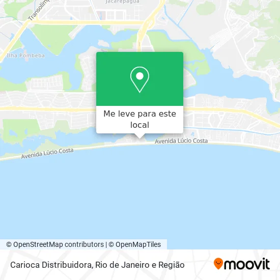 Carioca Distribuidora mapa