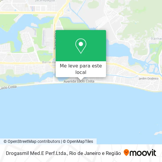 Drogasmil Med.E Perf.Ltda. mapa