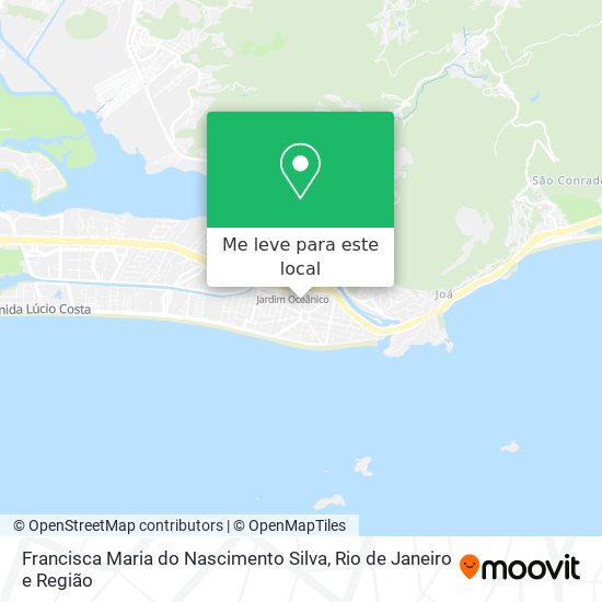 Francisca Maria do Nascimento Silva mapa