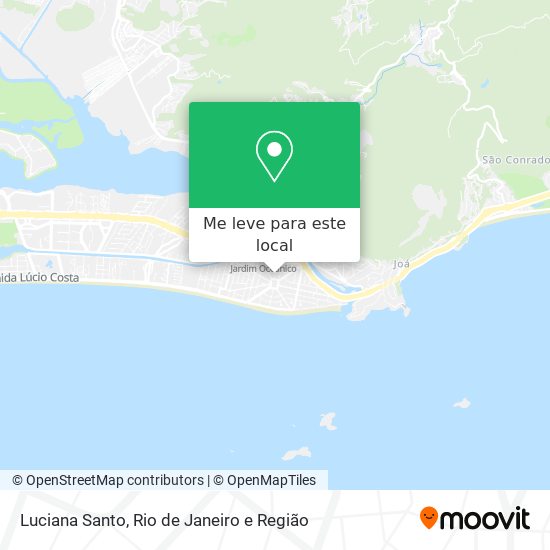 Luciana Santo mapa