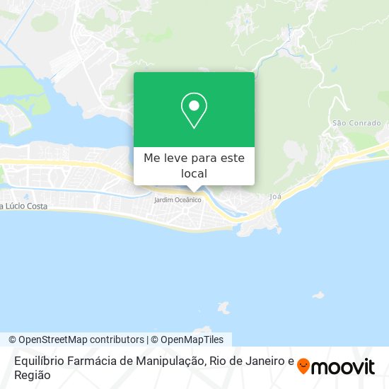 Equilíbrio Farmácia de Manipulação mapa