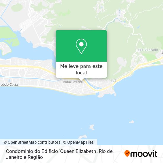 Condominio do Edificio 'Queen Elizabeth' mapa