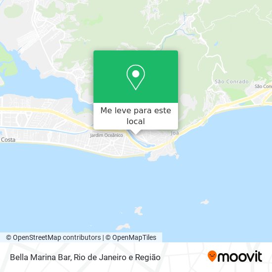 Bella Marina Bar mapa