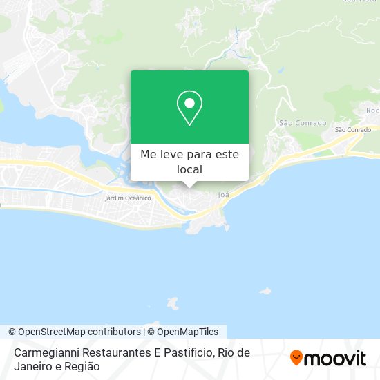 Carmegianni Restaurantes E Pastificio mapa