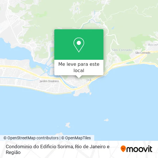 Condominio do Edificio Sorima mapa