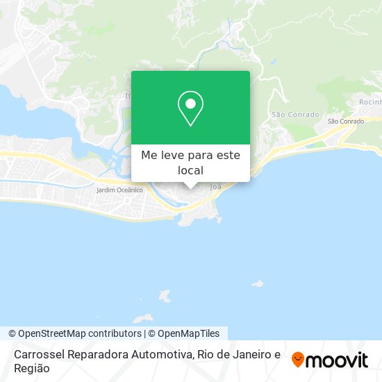 Carrossel Reparadora Automotiva mapa