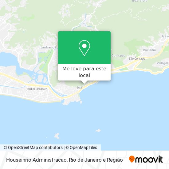 Houseinrio Administracao mapa