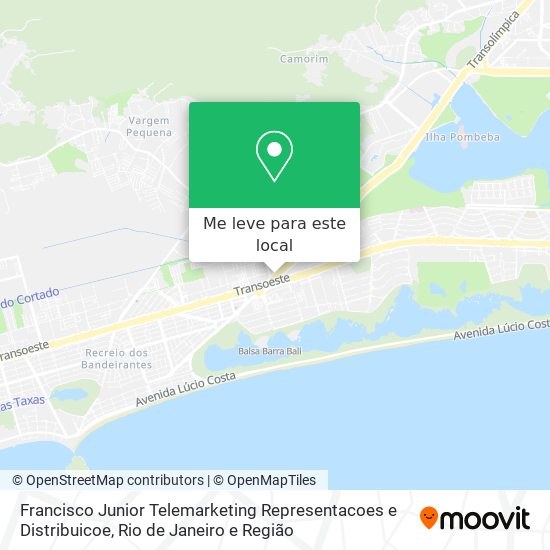 Francisco Junior Telemarketing Representacoes e Distribuicoe mapa