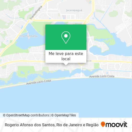 Rogerio Afonso dos Santos mapa