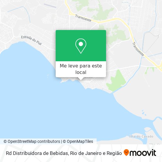 Rd Distribuidora de Bebidas mapa