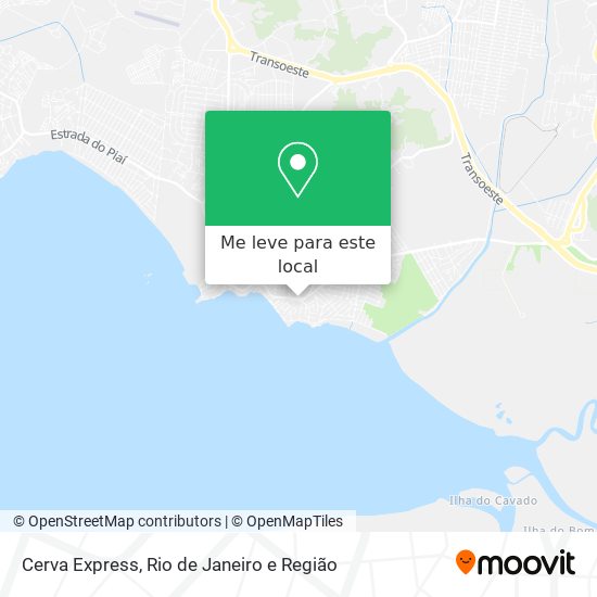 Cerva Express mapa