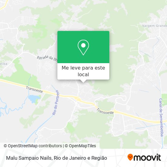 Malu Sampaio Nails mapa