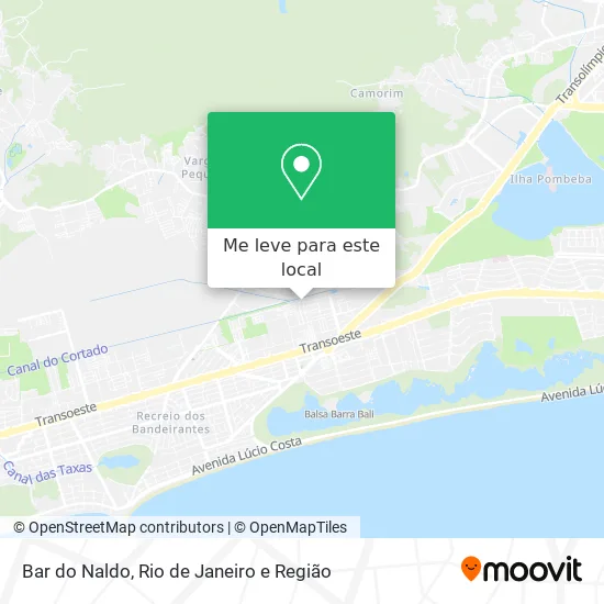 Bar do Naldo mapa
