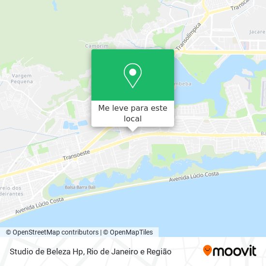 Studio de Beleza Hp mapa