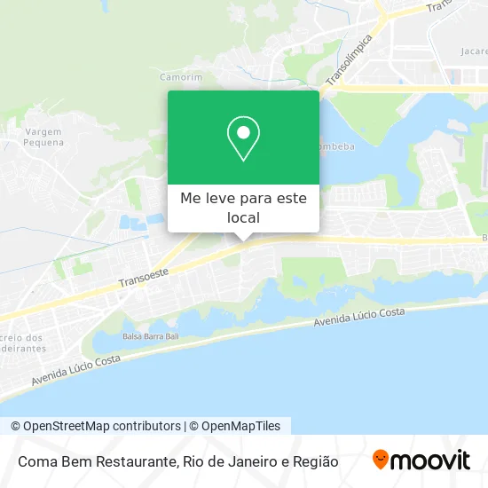 Coma Bem Restaurante mapa