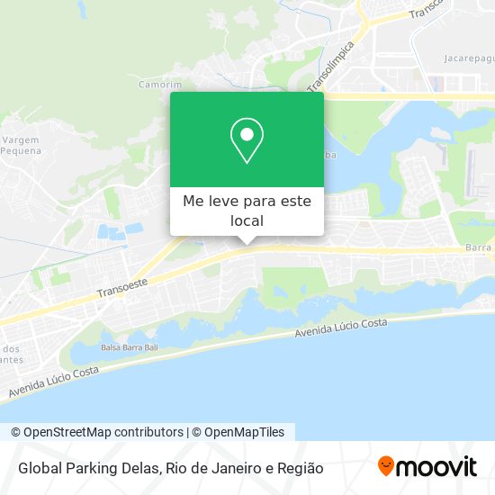 Global Parking Delas mapa