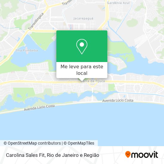 Carolina Sales Fit mapa