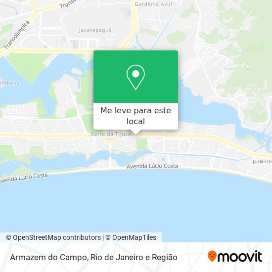 Armazem do Campo mapa