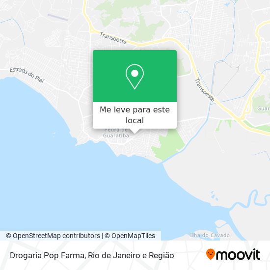 Drogaria Pop Farma mapa