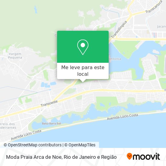Moda Praia Arca de Noe mapa