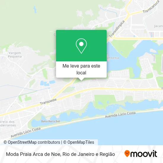 Moda Praia Arca de Noe mapa