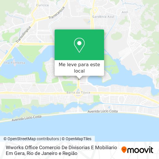 Wworks Office Comercio De Divisorias E Mobiliario Em Gera mapa