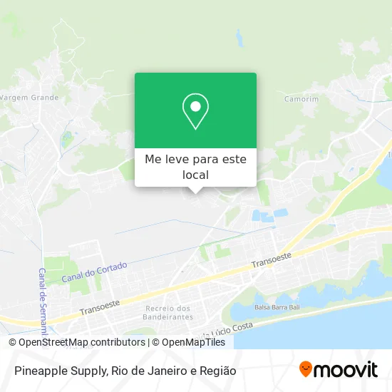 Pineapple Supply mapa