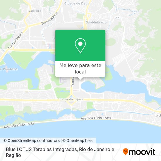 Blue LOTUS Terapias Integradas mapa