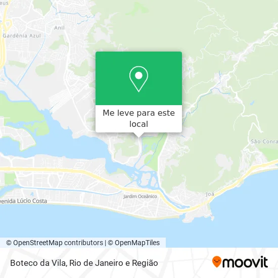 Boteco da Vila mapa