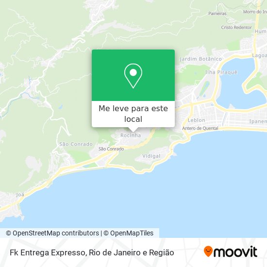 Fk Entrega Expresso mapa