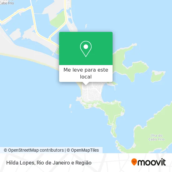 Hilda Lopes mapa
