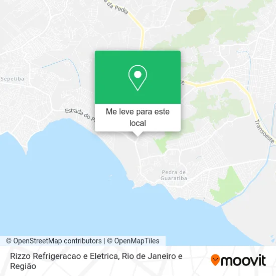Rizzo Refrigeracao e Eletrica mapa