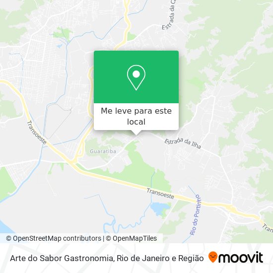 Arte do Sabor Gastronomia mapa