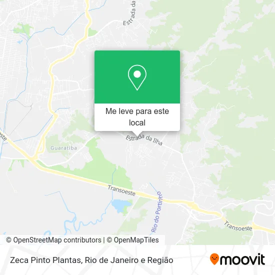 Zeca Pinto Plantas mapa