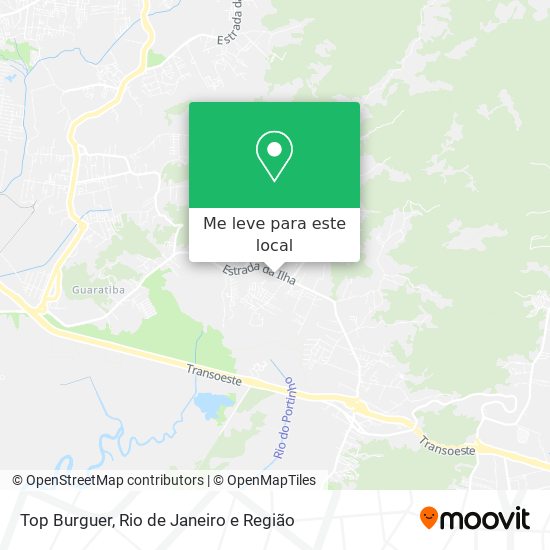 Top Burguer mapa