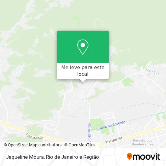 Jaqueline Moura mapa