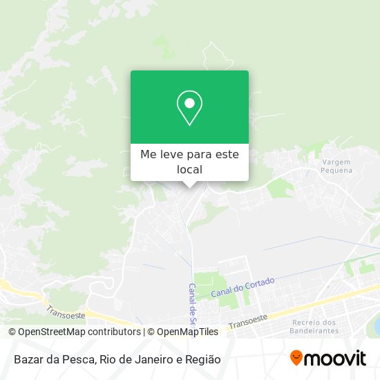 Bazar da Pesca mapa