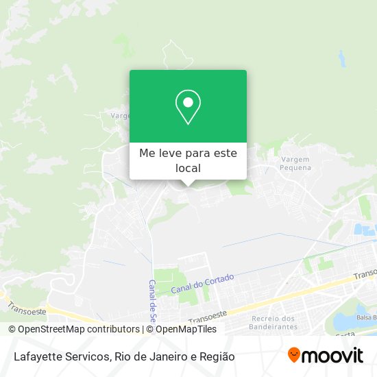 Lafayette Servicos mapa