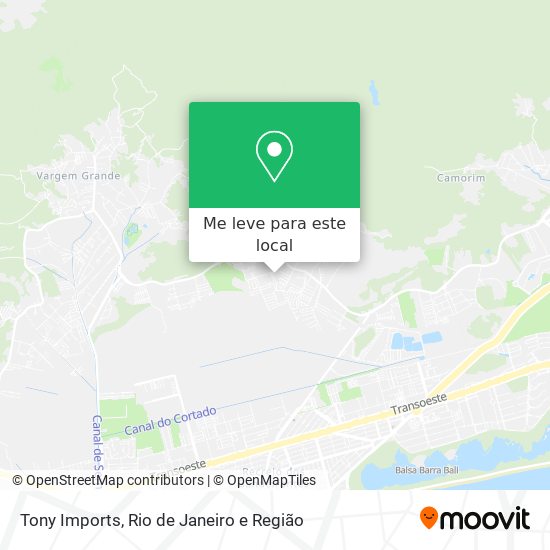 Tony Imports mapa