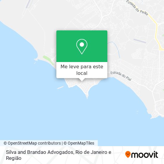 Silva and Brandao Advogados mapa