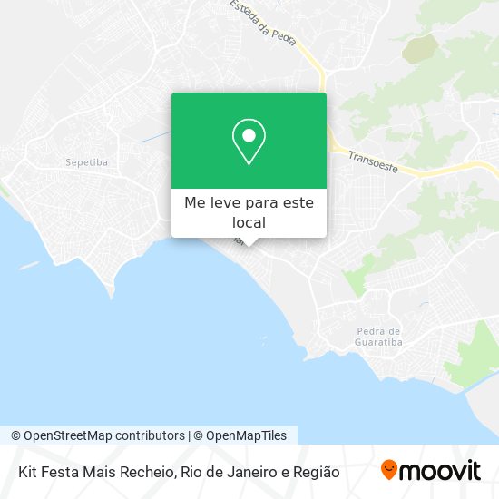 Kit Festa Mais Recheio mapa