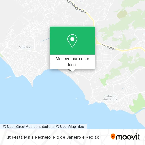 Kit Festa Mais Recheio mapa