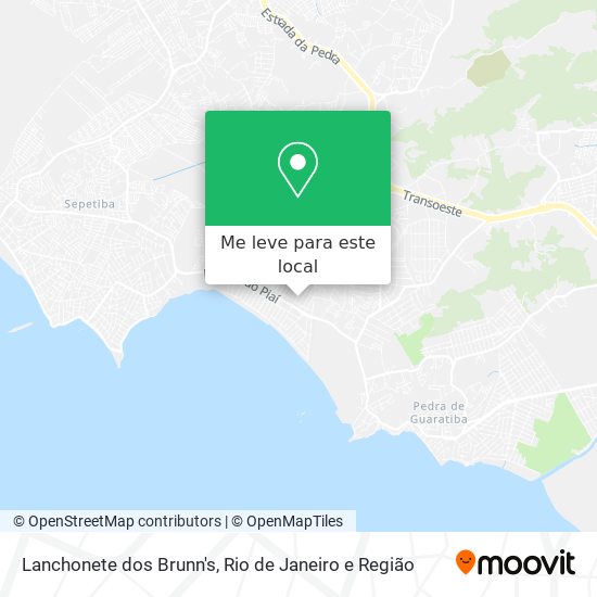Lanchonete dos Brunn's mapa