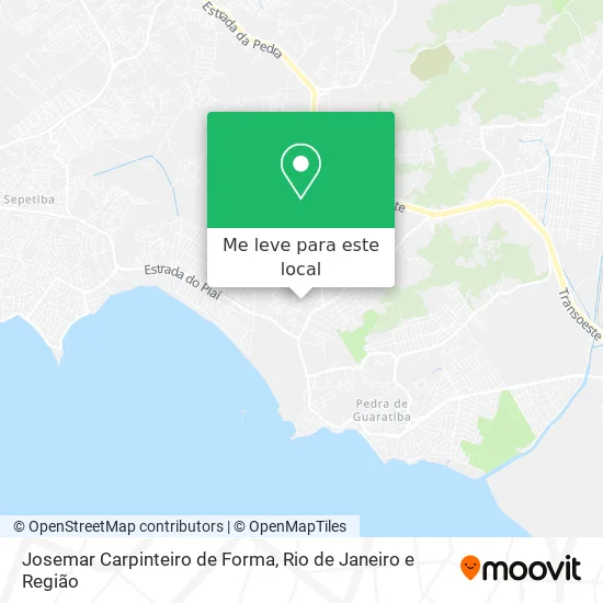 Josemar Carpinteiro de Forma mapa